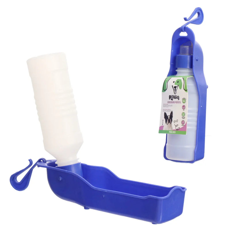 Bebedouro De Agua Plastico Pet Com Garrafa