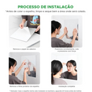 Espelho Adesivo Autocolante Acrílico Flexível 30x40cm