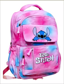Mochila Stitch Luxo Escolar Grande Juvenil Com Lindo Brinde