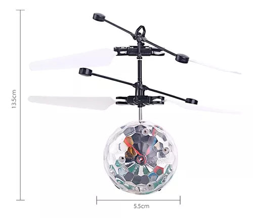 Mini Drone Bola Ufo Diversão Recarregável Usb Sensor