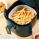 Forma Descartável Quadrada Air Fryer/fritadeira 20cm 50u