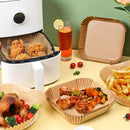Forma Descartável Quadrada Air Fryer/fritadeira 20cm 50u