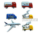 Kit Brinquedo Avião E Caminhão De Bombeiro Resgate Jatinho