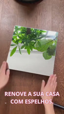 Espelho Adesivo Autocolante Acrílico Flexível 30x40cm